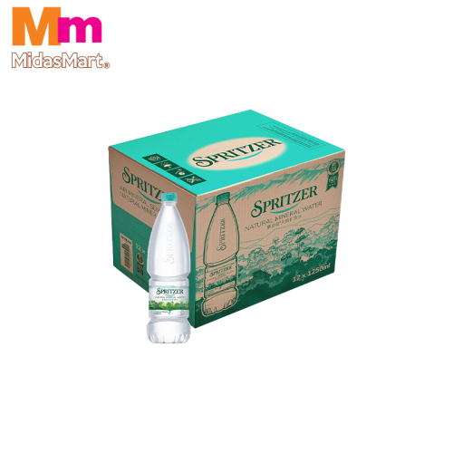 SPRITZER NATURAL MINERAL WATER CASE (12 X 1.25L)