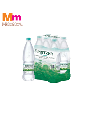 SPRITZER NATURAL MINERAL WATER MULTIPACK (6 X 1.25L)