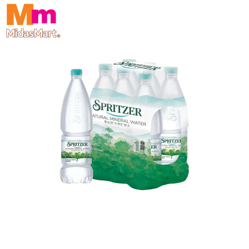 SPRITZER NATURAL MINERAL WATER MULTIPACK (6 X 1.25L)