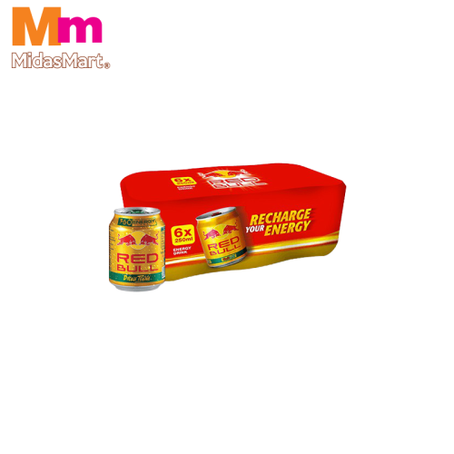 RED BULL GOLD ENERGY DRINK PACK (6 X 250ML)