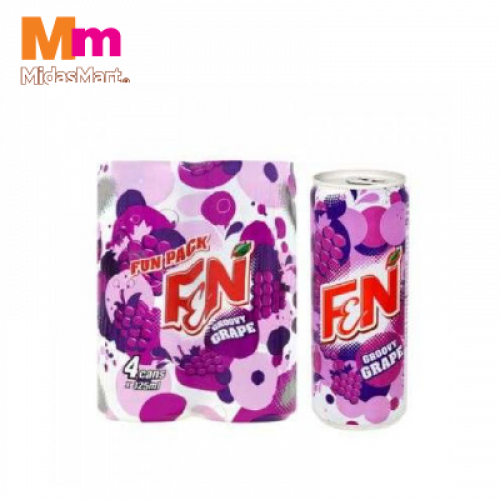 F&N CAN GRAPE 4X325ML