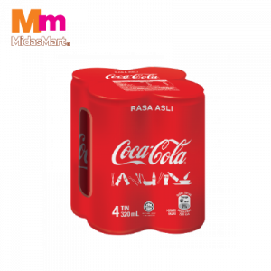 COCA COLA CAN 4X320ML