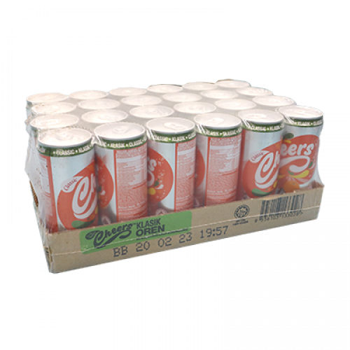 CHEERS CAN ORANGE 24X325ML