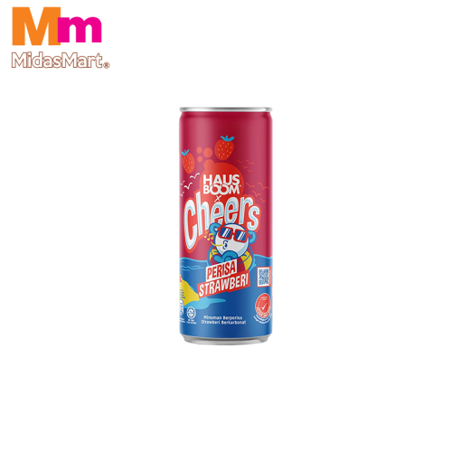 CHEERS STRAWBERRY SODA CAN (325ML)