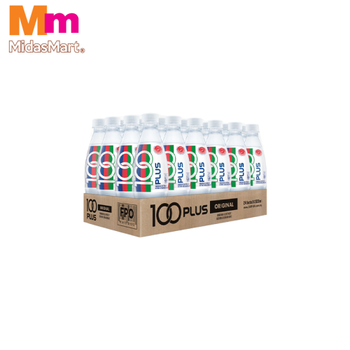 100 PLUS ISOTONIC DRINK ORIGINAL CASE (24 X 500ML)