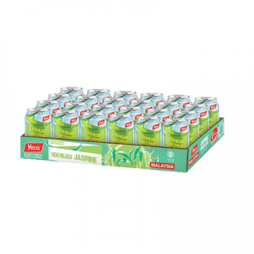 YEO'S CAN GRN TEA 24 x 300ML