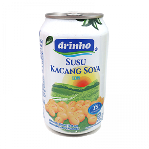 DRINHO CAN SOYA MILK 1 x 300ML 