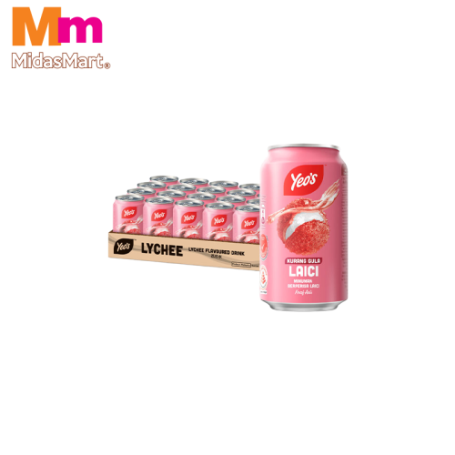 YEO'S LYCHEE DRINK CASE (24 X 300ML)
