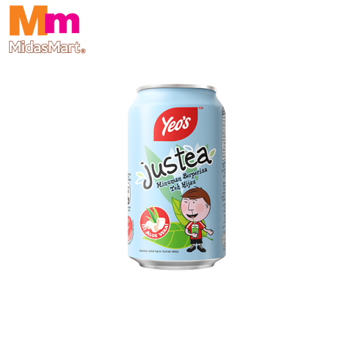JUSTEA GREEN TEA WITH ALOE VERA (300ML)