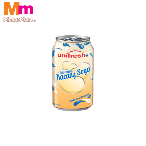 UNIFRESH SOYA BEAN DRINK CAN (300ML)