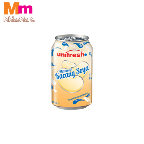 UNIFRESH SOYA BEAN DRINK CAN (300ML)