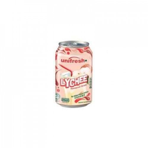 UNIFRESH LYCHEE CAN 24X300ML