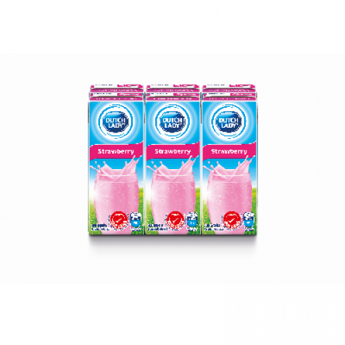 DUTCH LADY UHT STRAWBERRY 1X6X200ML