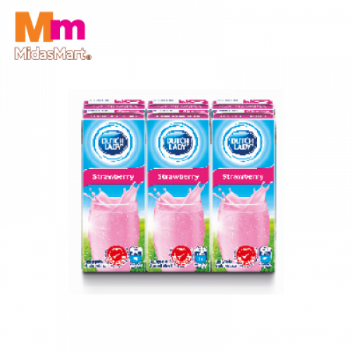 DUTCH LADY UHT STRAWBERRY 1X6X200ML