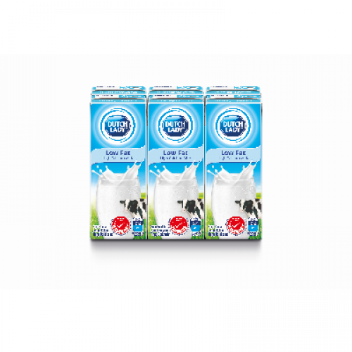 DUTCH LADY UHT LOW FAT 1X6X200ML