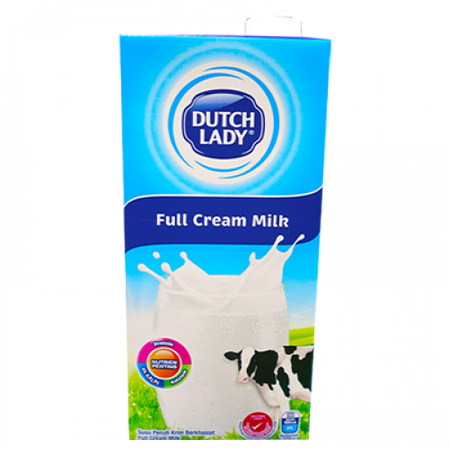 DUTCH LADY UHT FULL CREAM 1X1L