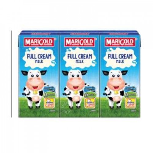 MARIGOLD UHT MILK FULL CREAM 1X3X200ML