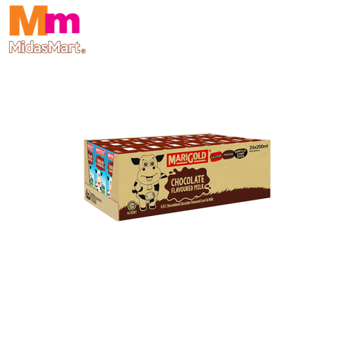 MARIGOLD UHT MILK CHOCOLATE MULTIPACK PACK (8 PACKS OF 3 X 200ML)