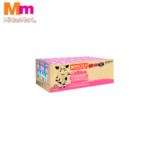 MARIGOLD UHT MILK STRAWBERRY MULTIPACK PACK (8 PACKS OF 3 X 200ML)