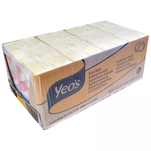 YEO'S SOYA MILK 4X6X250ML