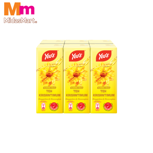 YEO'S CHRYSANTHEMUM TEA PACK (6 X 250ML)