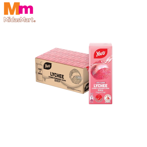 YEO'S LYCHEE DRINK VALUE PACK (4 X 6 X 250ML)