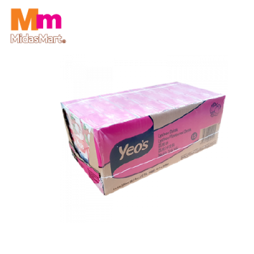 YEO'S LYCHEE 4X6X250ML