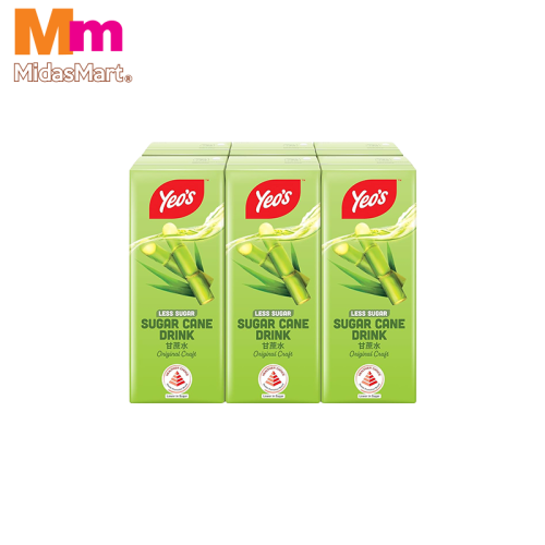 YEO'S SUGAR CANE DRINK (6 X 250ML)