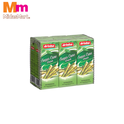 DRINHO SUGARCANE DRINK PACK (6 X 250ML)