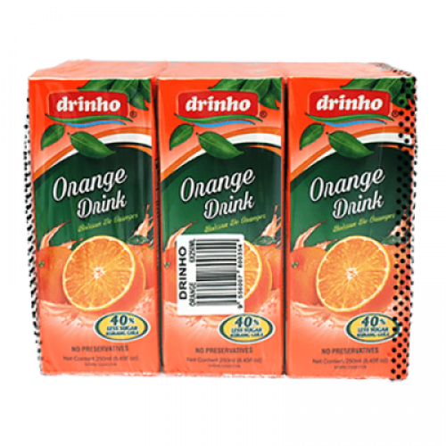 DRINHO ORANGE 1X6X250ML