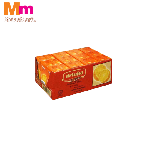 DRINHO ORANGE FRUIT DRINK VALUE PACK (4 X 6 X 250ML)