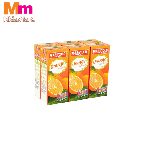 MARIGOLD UHT ORANGE DRINK PACK (6 X 250ML)