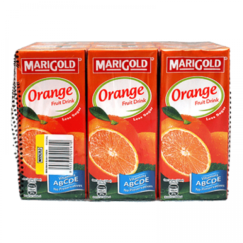 MARIGOLD UHT ORANGE 1X6X250ML