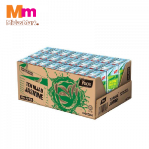 YEO'S GREEN TEA 4X6X250ML