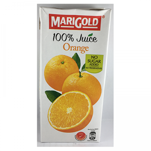 MARIGOLD 100% JUICE ORANGE 1 x 1LT