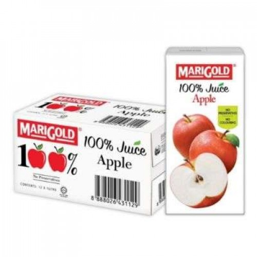 MARIGOLD 100% JUICE APPLE 12X1L