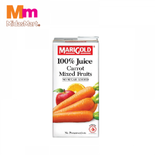 MARIGOLD 100% JUICE CARROT & MIX FRUIT 1X1L MARIGOLD 100% JUICE CARROT & MIX FRUIT 1X1L