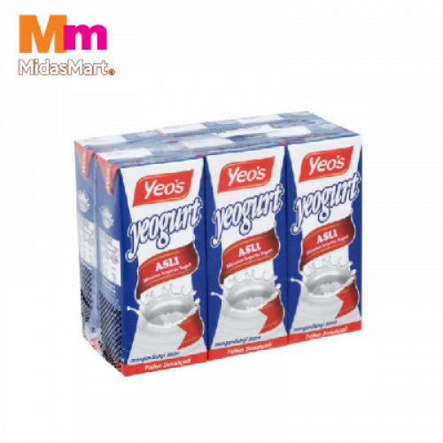 YEOS ADULT YOGURT ORIGINAL 1X6X250ML