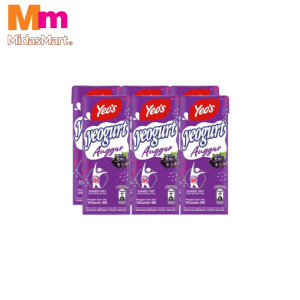 YEO'S YOGURT DRINK GRAPE PACK (6 X 250ML)