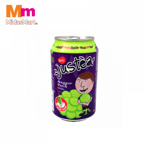 JUSTEA CAN ALOE VERA WHITE GRAPE 1 x 300ML