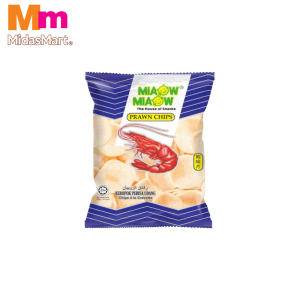 MIAOW MIAOW UDANG MAS GOLDEN PRAWN SNACK (45G)