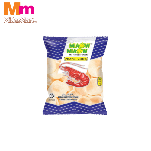 MIAOW MIAOW UDANG MAS GOLDEN PRAWN SNACK (45G)