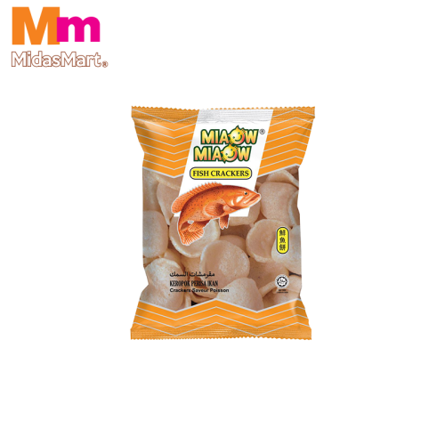 MIAOW MIAOW FISH CRACKER SNACK (45G)
