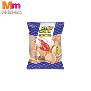 MIAOW MIAOW UDANG MAS GOLDEN PRAWN SNACK SHARING PACK (120G)