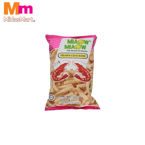 MIAOW MIAOW PRAWN CRACKER SNACK SHARING PACK (150G)