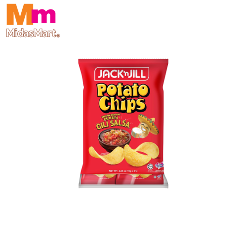JACK 'N JILL POTATO CHIP SALSA MULTI PACK (5 X 15G)