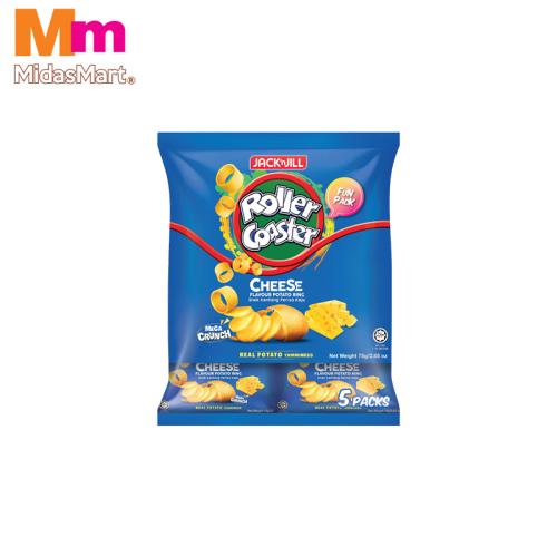 ROLLER COASTER CHEESE MULTI PACK (5 X 15G)