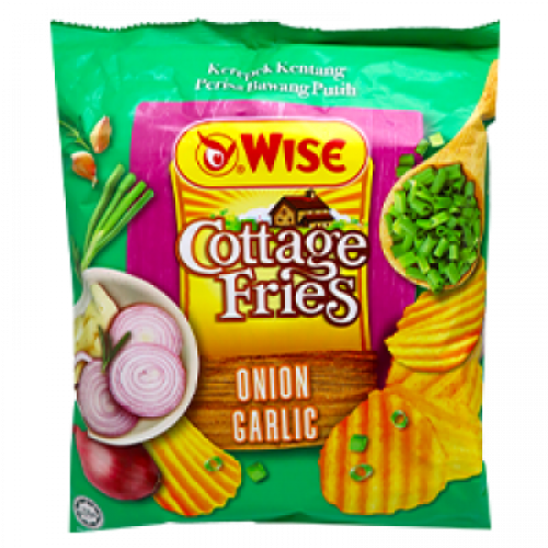 WISE POTATO CHIP 60GM O/GARLIC 1 x 60GM