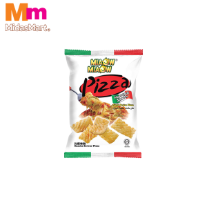 MIAOW MIAOW PIZZA FLAVOR SNACKS (50G)