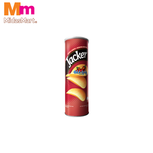 JACKER POTATO CRISPS HOT & SPICY (110G)